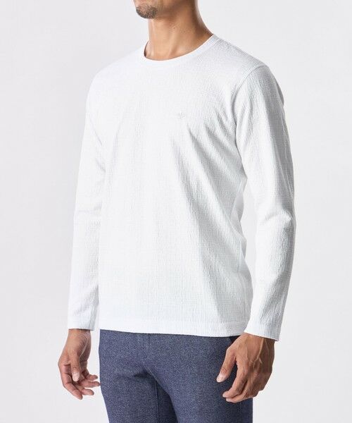 EPOCA UOMO / エポカ　ウォモ その他トップス | ＊Safari11月号掲載＊ラインブリスタージャカードカットソー | 詳細7