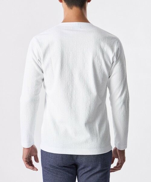 EPOCA UOMO / エポカ　ウォモ その他トップス | ＊Safari11月号掲載＊ラインブリスタージャカードカットソー | 詳細8