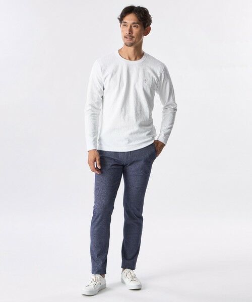 EPOCA UOMO / エポカ　ウォモ その他トップス | ＊Safari11月号掲載＊ラインブリスタージャカードカットソー | 詳細2