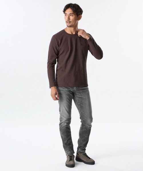 EPOCA UOMO / エポカ　ウォモ その他トップス | ＊Safari11月号掲載＊ラインブリスタージャカードカットソー | 詳細3