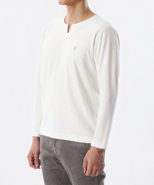 EPOCA UOMO / エポカ　ウォモ その他トップス | ＊Safari11月号掲載＊ベロアジャージーキーネックカットソー | 詳細4