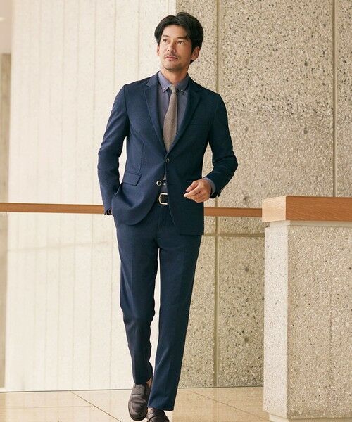 EPOCA UOMO / エポカ　ウォモ その他パンツ | 【セットアップ対応】ミストウェーブジャージースラックス | 詳細1