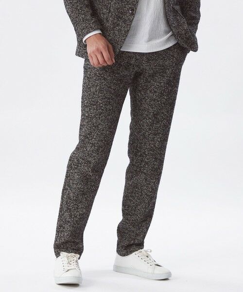 EPOCA UOMO/エポカ ウォモ 【PRIMA COLLECTION】【セットアップ対応】インポートパンツ チャコールグレー 46 EPOCA UOMO/エポカ ウォモ 【PRIMA COLLECTION】【セットアップ対応】インポートパンツ チャコールグレー 46