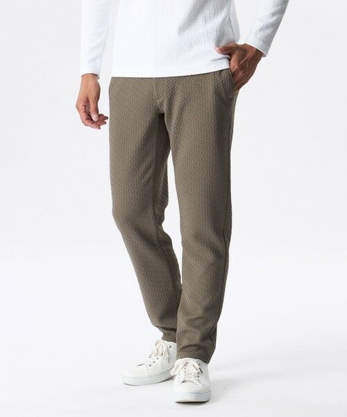 EPOCA UOMO / エポカ ウォモ その他パンツ | HIGAKIブリスタージャカードパンツ(ベージュ6)