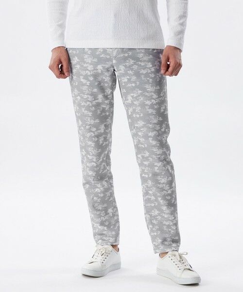 EPOCA UOMO / エポカ　ウォモ その他パンツ | 【PRIMA COLLECTION】【セットアップ対応】にじみカモフラプリントパンツ | 詳細1