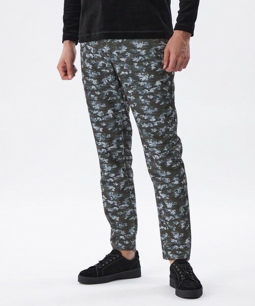 EPOCA UOMO/エポカ ウォモ 【PRIMA COLLECTION】【セットアップ対応】にじみカモフラプリントパンツ グレー系1 44 EPOCA UOMO/エポカ ウォモ 【PRIMA COLLECTION】【セットアップ対応】にじみカモフラプリントパンツ グレー系1 44
