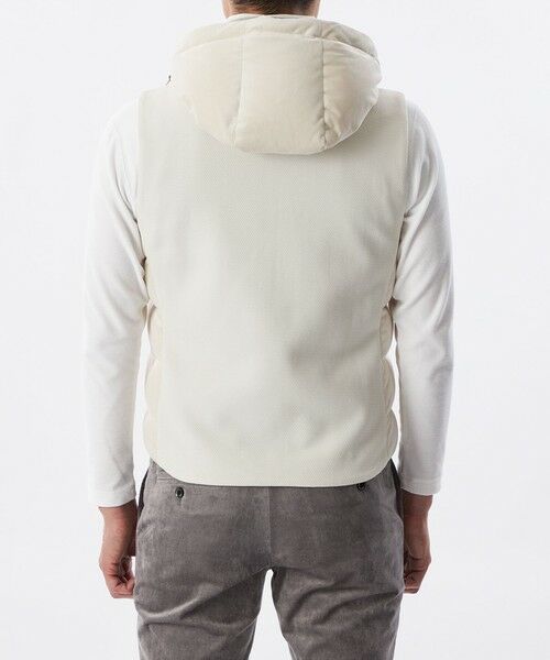 EPOCA UOMO / エポカ　ウォモ ブルゾン | ＊Safari11月号掲載＊ベロアツイルジャージーダウンベスト | 詳細5