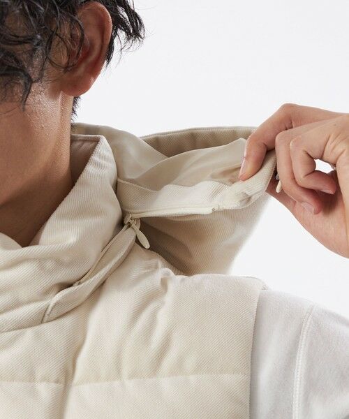 EPOCA UOMO / エポカ　ウォモ ブルゾン | ＊Safari11月号掲載＊ベロアツイルジャージーダウンベスト | 詳細7