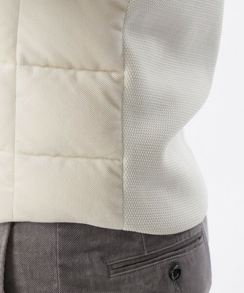 EPOCA UOMO / エポカ　ウォモ ブルゾン | ＊Safari11月号掲載＊ベロアツイルジャージーダウンベスト | 詳細10