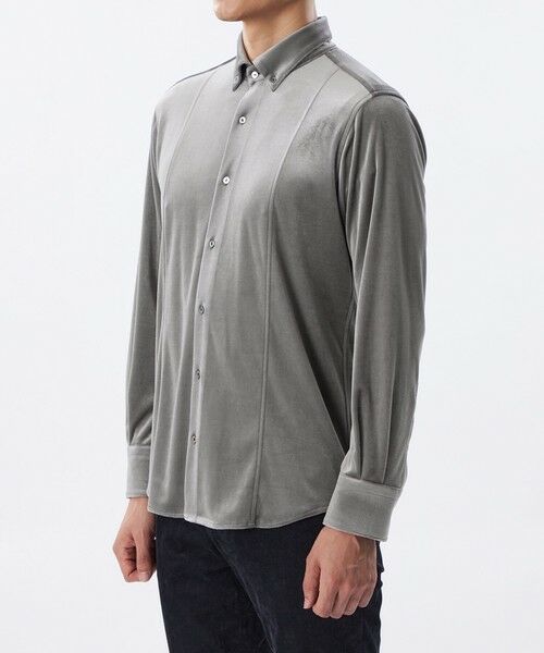 EPOCA UOMO / エポカ　ウォモ シャツ・ブラウス | 別珍ストレッチシャツ | 詳細4