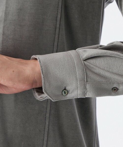 EPOCA UOMO / エポカ　ウォモ シャツ・ブラウス | 別珍ストレッチシャツ | 詳細6