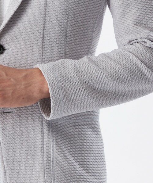 EPOCA UOMO / エポカ　ウォモ その他トップス | 【Safari Lounge別注】ポリエステルライトニットジャケット | 詳細6