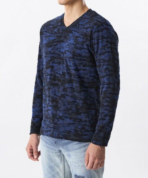 EPOCA UOMO / エポカ ウォモ その他トップス | 【PRIMA COLLECTION】ランダムパイルカモフラジャカードカットソー | 詳細3