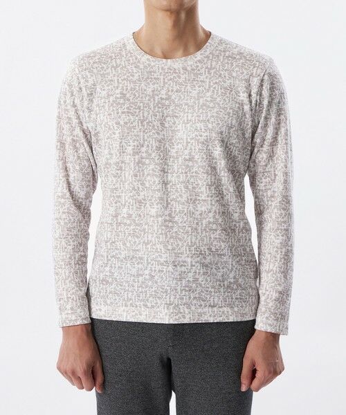 EPOCA UOMO / エポカ ウォモ その他トップス | *Safari11月号掲載*クラックプリントジャージーカットソー | 詳細3