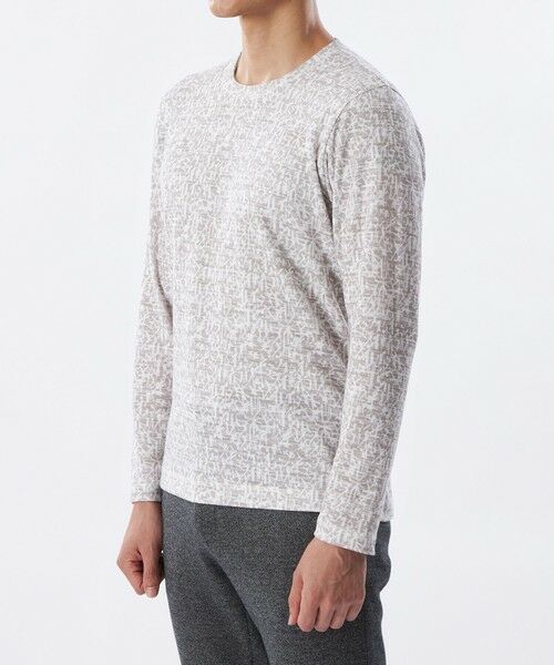 EPOCA UOMO / エポカ ウォモ その他トップス | *Safari11月号掲載*クラックプリントジャージーカットソー | 詳細4