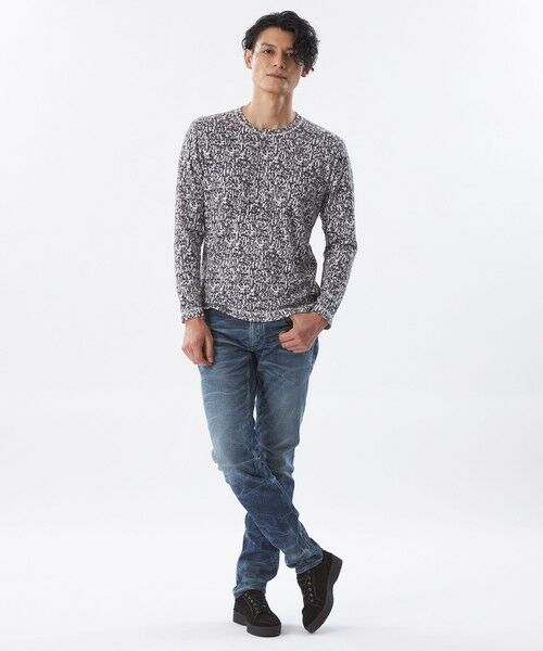 EPOCA UOMO / エポカ ウォモ その他トップス | *Safari11月号掲載*クラックプリントジャージーカットソー | 詳細2