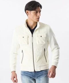 EPOCA UOMO / エポカ　ウォモ その他トップス | 【PRIMA COLLECTION】クラッシュベロアプリーツブルゾン