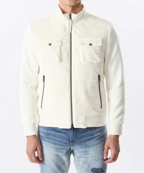 EPOCA UOMO / エポカ ウォモ その他トップス | 【PRIMA COLLECTION】クラッシュベロアプリーツブルゾン | 詳細3