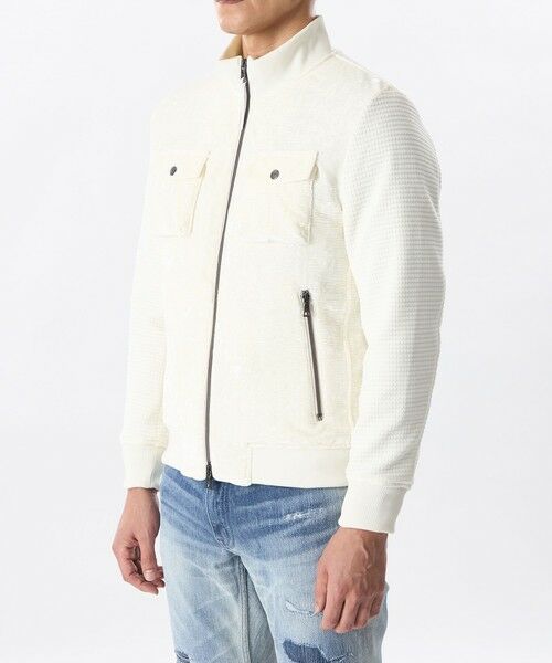 EPOCA UOMO / エポカ ウォモ その他トップス | 【PRIMA COLLECTION】クラッシュベロアプリーツブルゾン | 詳細4