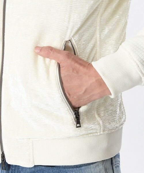 EPOCA UOMO / エポカ ウォモ その他トップス | 【PRIMA COLLECTION】クラッシュベロアプリーツブルゾン | 詳細7