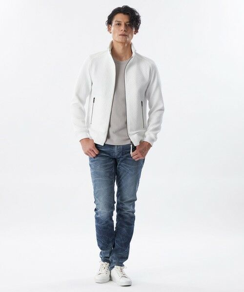 EPOCA UOMO / エポカ　ウォモ その他トップス | ＊Safari11月号掲載＊ブロックツイルブリスターブルゾン | 詳細1