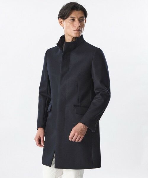 EPOCA UOMO / エポカ ウォモ その他アウター | ウールスタンドカラーコート | 詳細14