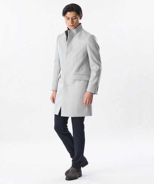 EPOCA UOMO / エポカ ウォモ その他アウター | ウールスタンドカラーコート | 詳細2