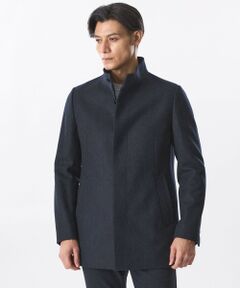 EPOCA UOMO / エポカ　ウォモ その他アウター | ツイルスタンドカラーミドルコート