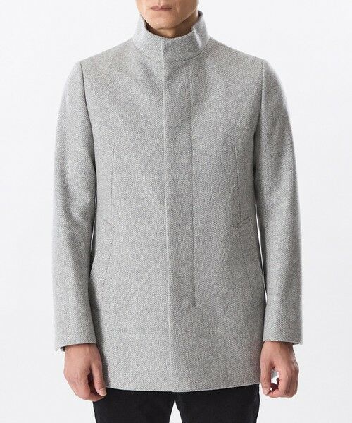 EPOCA UOMO / エポカ ウォモ その他アウター | ツイルスタンドカラーミドルコート | 詳細3