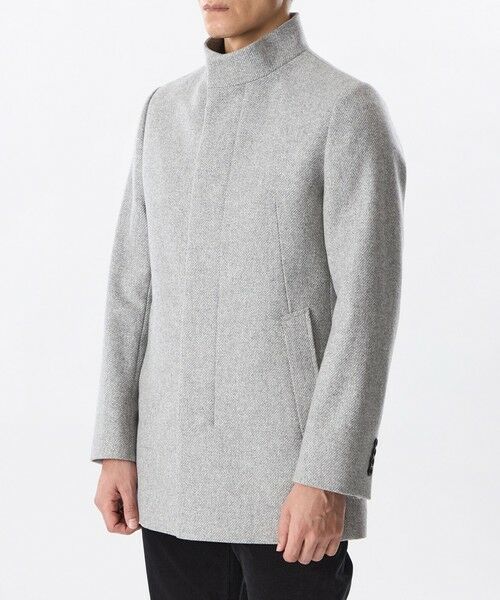 EPOCA UOMO / エポカ ウォモ その他アウター | ツイルスタンドカラーミドルコート | 詳細4