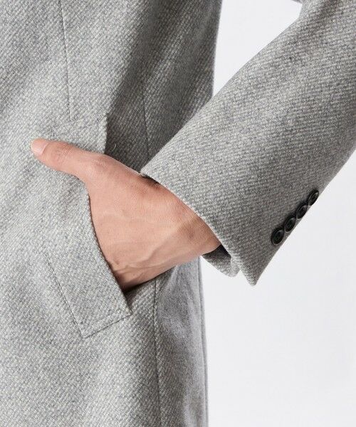 EPOCA UOMO / エポカ ウォモ その他アウター | ツイルスタンドカラーミドルコート | 詳細6