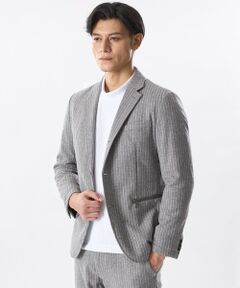 EPOCA UOMO / エポカ　ウォモ その他アウター | 【セットアップ対応】ストライプ中わたジャケット