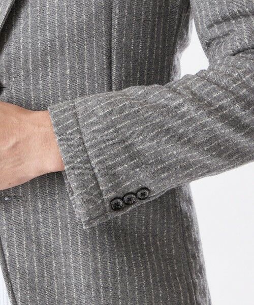 EPOCA UOMO / エポカ ウォモ その他アウター | 【セットアップ対応】ストライプ中わたジャケット | 詳細9