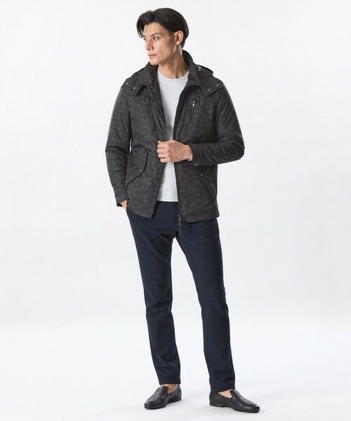 EPOCA UOMO / エポカ　ウォモ ブルゾン | 光電子(R)中綿ラインカモフラブルゾン | 詳細3