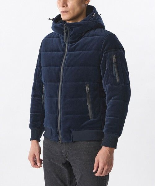 EPOCA UOMO / エポカ　ウォモ ブルゾン | 【Safari Lounge別注】ベロアジャージー中わたブルゾン | 詳細4