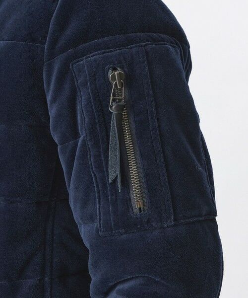 EPOCA UOMO / エポカ　ウォモ ブルゾン | 【Safari Lounge別注】ベロアジャージー中わたブルゾン | 詳細6