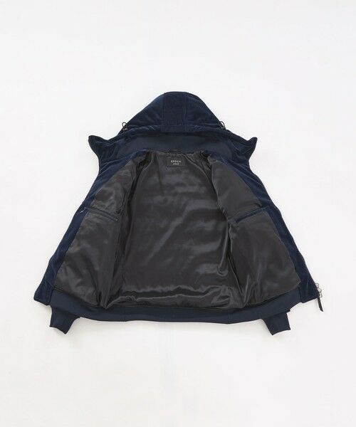 EPOCA UOMO / エポカ　ウォモ ブルゾン | 【Safari Lounge別注】ベロアジャージー中わたブルゾン | 詳細9