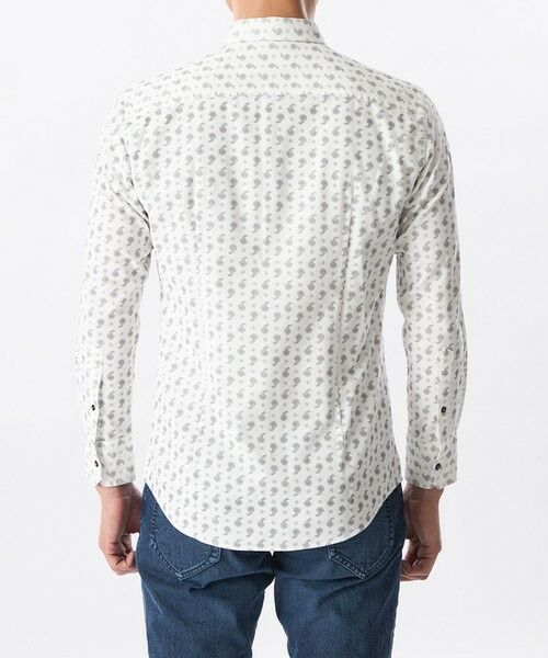 EPOCA UOMO / エポカ　ウォモ シャツ・ブラウス | 細コールペイズリープリントシャツ | 詳細5