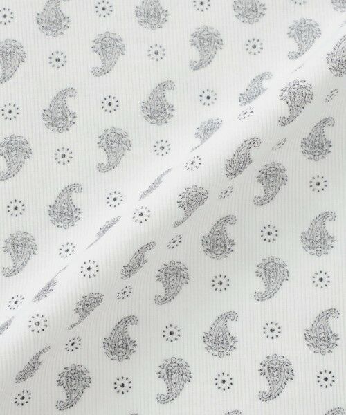 EPOCA UOMO / エポカ　ウォモ シャツ・ブラウス | 細コールペイズリープリントシャツ | 詳細7
