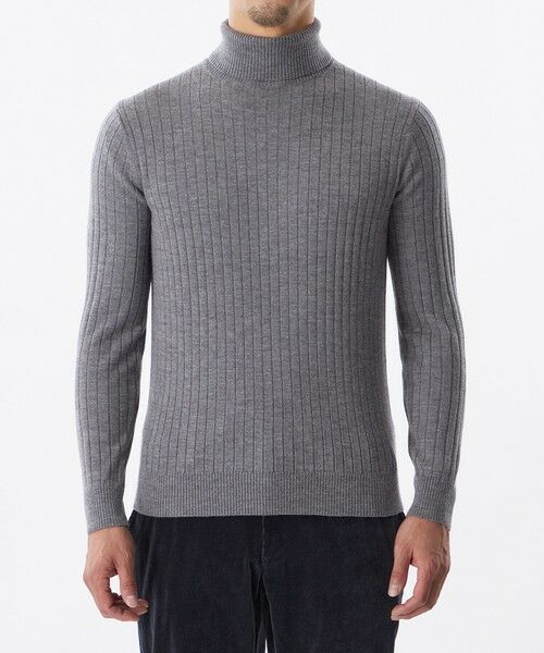 EPOCA UOMO / エポカ　ウォモ その他トップス | 【WEB&一部店舗限定】ソフトウールタートルネックニット | 詳細4