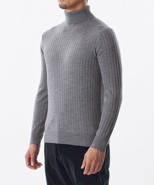 EPOCA UOMO / エポカ　ウォモ その他トップス | 【WEB&一部店舗限定】ソフトウールタートルネックニット | 詳細5