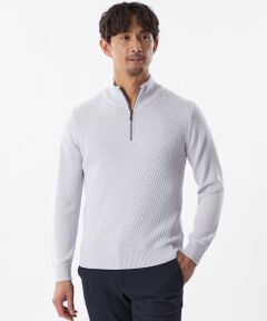 EPOCA UOMO / エポカ　ウォモ その他トップス | 【WEB&一部店舗限定】ハーフジップニット