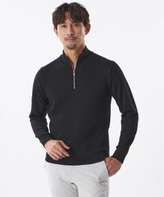 EPOCA UOMO / エポカ　ウォモ その他トップス | 【WEB&一部店舗限定】ハーフジップニット