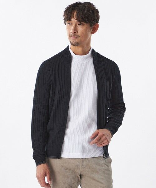 EPOCA UOMO / エポカ　ウォモ その他トップス | 【WEB&一部店舗限定】ジップアップニット | 詳細11