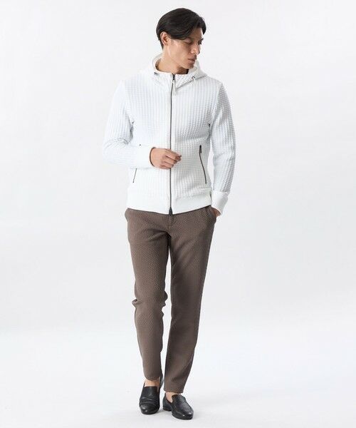 EPOCA UOMO / エポカ ウォモ その他トップス | ジグザグニットパーカ | 詳細1