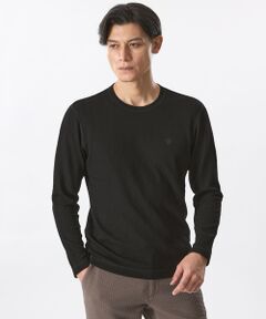 EPOCA UOMO / エポカ　ウォモ その他トップス | クラッシュヘリンボーンブリスターカットソー