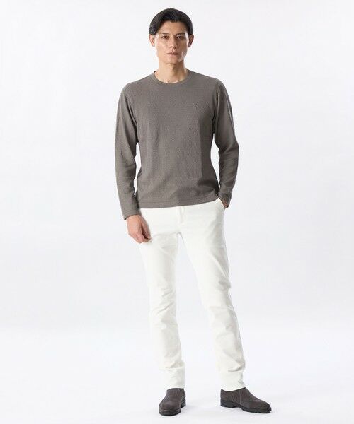 EPOCA UOMO / エポカ　ウォモ その他トップス | クラッシュヘリンボーンブリスターカットソー | 詳細3