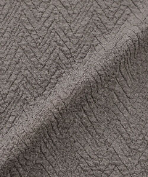 EPOCA UOMO / エポカ　ウォモ その他トップス | クラッシュヘリンボーンブリスターカットソー | 詳細8