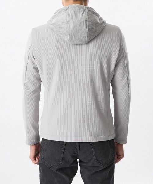 EPOCA UOMO / エポカ ウォモ その他トップス | ツイードプリントポリエステルスエードパーカ | 詳細5