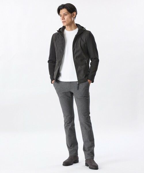 EPOCA UOMO / エポカ ウォモ その他トップス | ツイードプリントポリエステルスエードパーカ | 詳細2